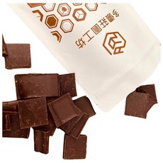 低溫烘焙微苦薄片滴制90%黑巧克力, 500mg, 1個
