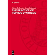 (英文圖書) The Practice of Peptide Synthesis 精裝版, de Gruyter, 英文