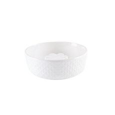 Beonebreed 涼感狗狗塑膠餐具碗 20.3*20.3*7.6cm, 1個, 白色