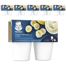 Gerber 嘉寶 優格混合零食兒童優格 99g 4包, 6個