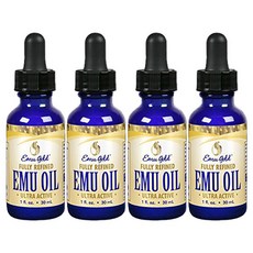 Emu gold 舒緩護理潤膚油, 4個, 30ml