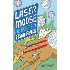 (英文圖書)Laser Moose and Rabbit Boy: Disco Fever 精裝版, Andrews McMeel Publishing, 英文