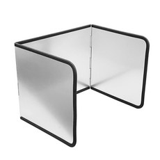 簡約可折疊防汙擋油板 摺疊擋板 炒菜擋板 防噴油 防油濺出 戶外野炊, 超取/店到店上限3片