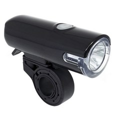 1LED側光SL自行車前燈, 1個, 黑色