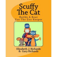 (英文圖書)Scuffy The Cat: Builds a Boat & Helps Zoe The Zoo Keeper 平裝版, Jhambutti Books, 英文