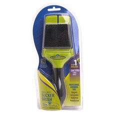 FURminator 寵物美容除毛梳, 1個, 綠色+黑色