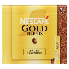 NESCAFE 雀巢咖啡 金牌經典即溶黑咖啡, 2g, 1個, 34件