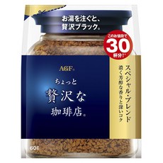 AGF 微奢華咖啡店 華麗香醇咖啡粉補充包, 60g, 1包, 1包