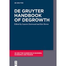 (英文圖書) de Gruyter Handbook of Degrowth 精裝版, 英文