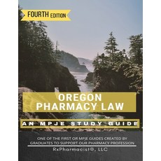 (英文圖書) Oregon Pharmacy Law: An MPJE Study Guide 平裝版, Independently Published, 英文