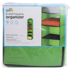 honey can do 6層懸掛置物架置物架 綠色, 1個