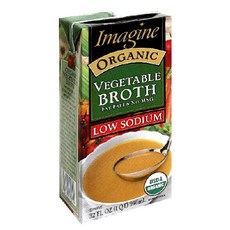 Imagine 低鈉蔬菜湯, 1瓶, 946ml