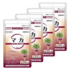 AFC 體力與美麗的秘訣瑪卡錠, 4個, 40顆