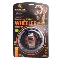 STARMARK Everlasting Treat Wheeler 狗鼻托玩具 L, 1個, 混色