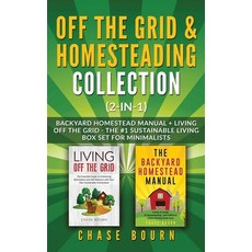 (英文圖書) Off the Grid & Homesteading Bundle (2-in-1): Backyard Homestead Manual + Living Off the Grid ... 精裝版, Grizzly Publishing Co, 英文