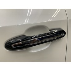 19年 RAV4 專用門把手 汽車改裝配件, 1個, 卡夢