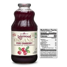 Lakewood 蔓越莓汁, 1個, 946ml