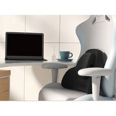 Relass 五段式調整腰背墊 冰涼紗棉彈力布 調節支撐紓壓 居家辦公, 詳見包裝