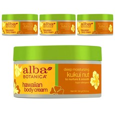 alba BOTANICA 夏威夷果深層保濕乳液, 4個, 184克
