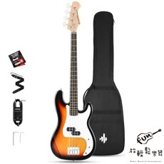 DONNER DPB-510 電貝斯套裝 含配件 黑色漸層 公司貨