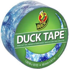 DUCK TAPE Starry Galaxy 印刷 48mm x 9.1m, 1個