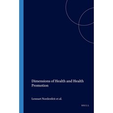 (英文圖書) Dimensions of Health and Health Promotion 平裝版, Brill, 英文