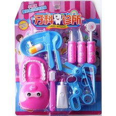 小牙醫牙科診所醫生護士玩具組 角色扮演遊戲, 卡裝包裝