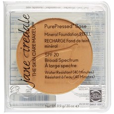 jane iredale Pure Pressed Base Mineral Foundation Refill SPF20 9.9 克, 1入, 56904號
