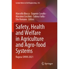 (英文圖書) Safety Health and Welfare in Agriculture and Agro-Food Systems: Ragusa Shwa 2021 平裝版, Springer, 英文