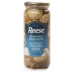 Reese 義大利香草醃製蘑菇, 1罐, 340g