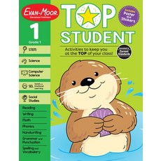 (英文圖書) Top Student Grade 1 平裝版, Evan-Moor Educational Publi..., 英文