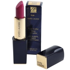 ESTEE LAUDER 雅詩蘭黛 Pure Color Envy 高光澤輕塑唇膏 3.5g, 420 Thrill Seeker, 1個