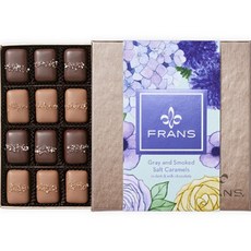 FranS 法蘭巧克力 巧克力鹹焦糖品種 公平貿易 鹽和可可的精緻組合, 1個