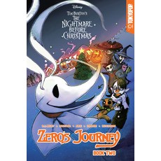 Disney Manga: Tim Burton's the Nightmare Before Christmas - Zero's Journey Graphic Novel Book 2 平裝版, TokyoPop, 英文