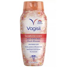 Vagisil 女性私密處清潔乳 清新桃花香, 1個, 354ml