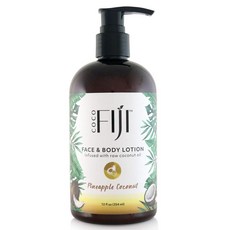 Organic Fiji 鳳梨椰子油乳液, 1入, 354ml