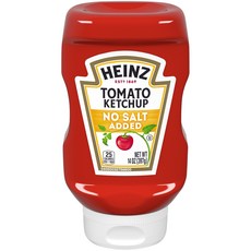 Heinz 亨氏 低鹽番茄醬, 397克, 1瓶