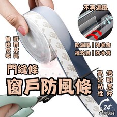 3M背膠門窗密封條 防風防塵防蟲 門縫條 窗戶矽膠隔音條