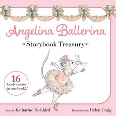 (英文圖書)Angelina Ballerina Storybook Treasury 精裝版, Simon Spotlight, 英文