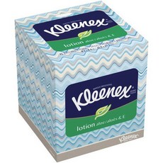 Kleenex 蘆薈乳液舒緩盒裝衛生紙, 75張, 1盒