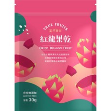 菓然實在 紅龍果乾, 1包, 30g