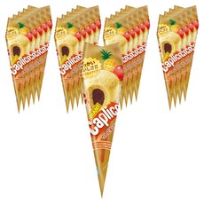 glico 格力高 甜筒餅乾 蘋果&鳳梨口味, 20個