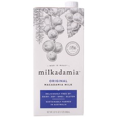 Moo Is Moot Milkadamia 澳洲堅果牛奶 原味, 1個, 946ml