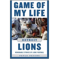 (英文圖書) Game of My Life Detroit Lions: Memorable Stories of Lions Football 精裝版, Sports Publishing LLC, 英文