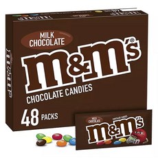 m&m's 48顆牛奶巧克力糖, 1個, 2292.2克