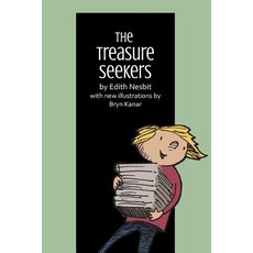 (英文圖書)The Treasure Seekers: By Edith Nesbit with New Illustrations by Bryn Kanar 平裝版, Createspace Independent Pub..., 英文