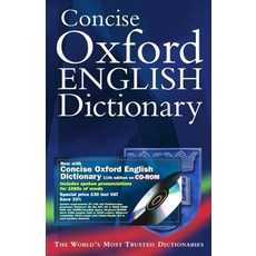 (英文圖書) Concise Oxford English Dictionary [With CDROM] 精裝版, Oxford University Press, USA, 英文