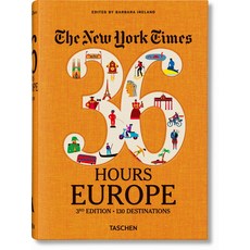 Nyt. 36 Hours. Europe 3rd Edition 平裝版, Taschen, 英文