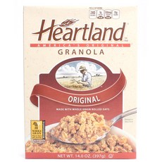 Heartland 原味格蘭諾拉麥片, 1盒, 397g