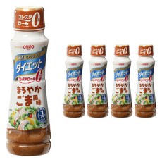 OilliO 芝麻風味沙拉醬, 5瓶, 185ml